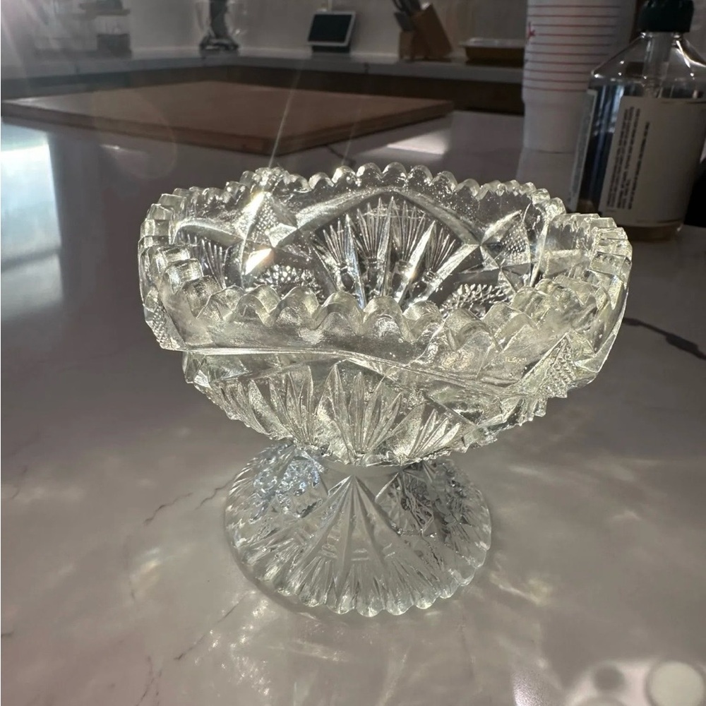 Antique Imperial Glass Dish